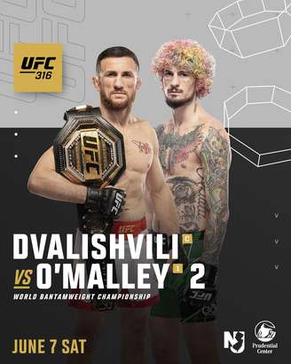 UFC 316 terá revanche nos galos como luta principal 