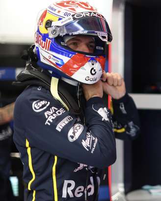 Max Verstappen na qualificação para o GP de Singapura