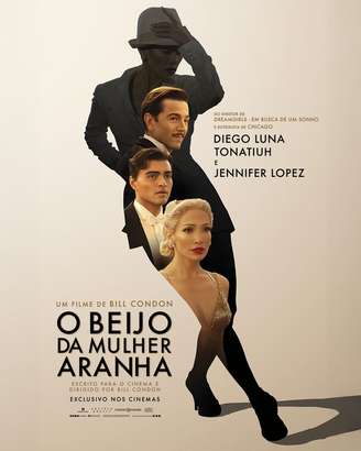 'O Beijo da Mulher Aranha', com Jennifer Lopez, ganha cartaz