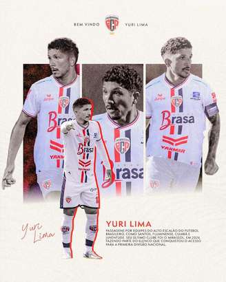 Yuri Lima, ex da cantora Iza, será reforço do Primavera no Paulistão