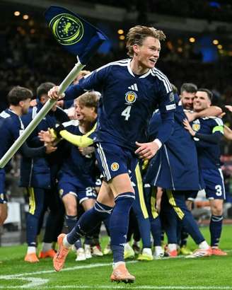 Scott McTominay é o grande destaque da seleção escocesa.