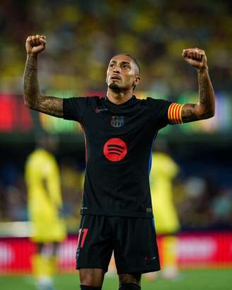 Raphinha foi destaque em jogo do Barcelona