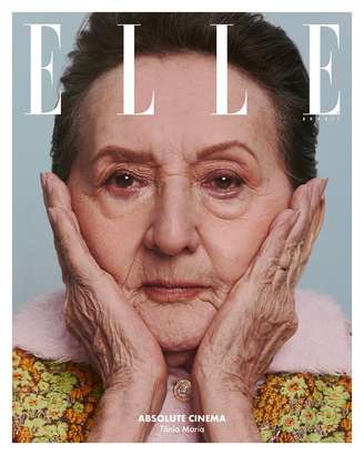 Tania Maria na capa da Elle 