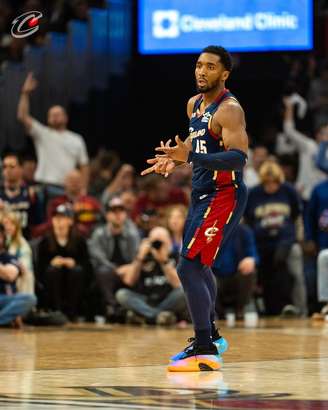 Donovan Mitchell, jogador do Cleveland Cavaliers 