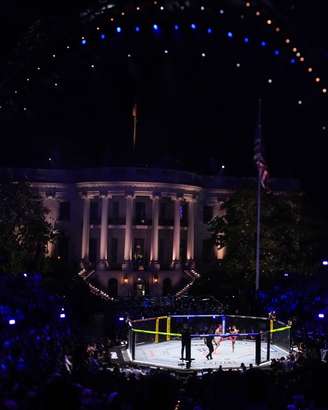 Visão Aérea do UFC Casa Branca, realizado no dia 14 de junho de 2026 