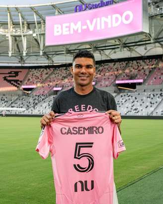 Casemiro foi anunciado como novo reforço do Inter Miami