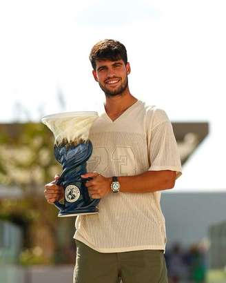 Carlos Alcaraz é o atual campeão do Masters 1000 de Cincinnati