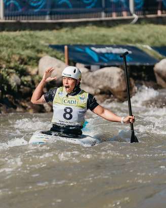 Ana Sátila garante medalha de ouro na Copa do Mundo de canoagem slalom