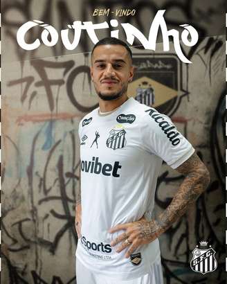 Santos oficializa contratação de Coutinho