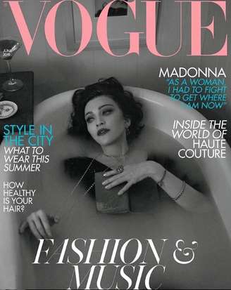Na entrevista a Vogue UK, a rainha do pop afirma não existir substituta para o que ela faz