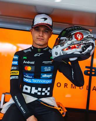 Lando Norris lidera ultima sessão de treinos livres no Japão