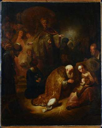 Obra 'Adoração dos Magos', de Rembrandt, foi encontrada por acaso em Roma em 2016