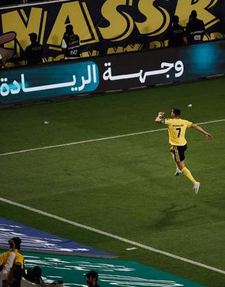 Cristiano Ronaldo fez três em vitória do Al-Nassr na liga saudita.