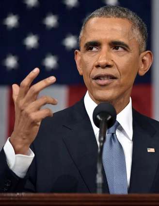 Presidente dos EUA, Barack Obama, faz discurso do Estado da União no Capitólio, em Washington. 20/01/2015