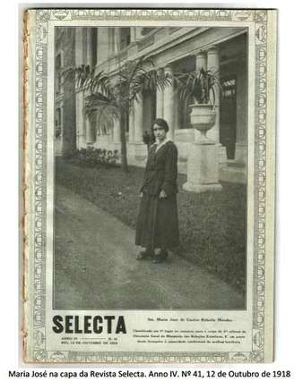 Revista 'Selecta' com Maria José Rebello, pioneira da diplomacia 