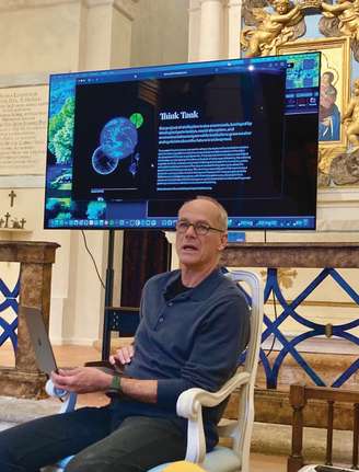 Marcelo Gleiser disseminando a ciência na Toscana