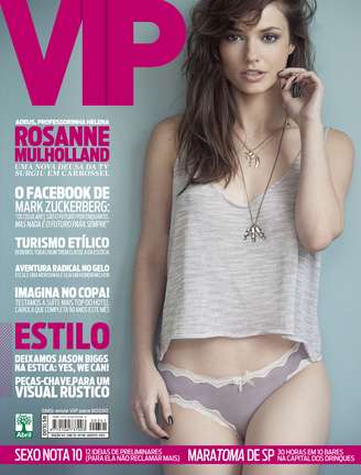 Rosane Mullholland está na capa da edição de agosto