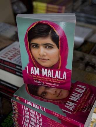 <p>O livro "Eu sou Malala", autobiografia lançada pela paquistanesa nesta semana</p>