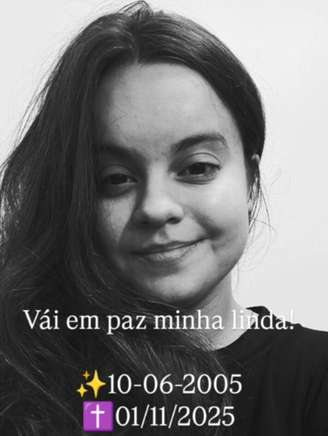 Beatriz Munhos, 20 anos, foi morta em assalto em Sapopemba, após levar um tiro na cabeça