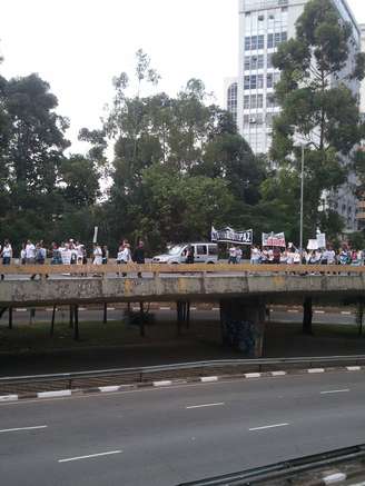 <p>Manifestantes protestaram pela revisão do Código Penal em São Paulo neste sábado</p>