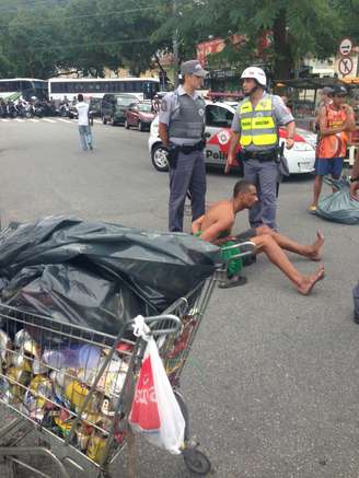 Homem é detido após confusão nas imediações da Vila Belmiro