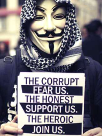 <p>Entre os sites que o Anonymous disse que atacaria estão o do Ministério de Segurança Pública da China, o do Ministério da Defesa, o do Ministério da Justiça e o da polícia de Hong Kong</p>