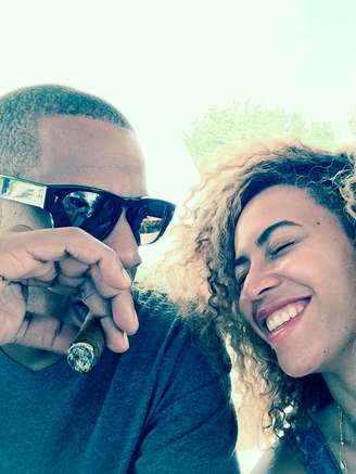 <p>Beyoncé e Jay-Z </p>