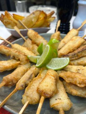 Fish and Chips diferentão da Chef Giu Giunti