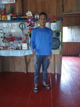 Geilson Silva do Monte faz o transporte escolar das crianças de Porto Walter há cerca de 10 anos