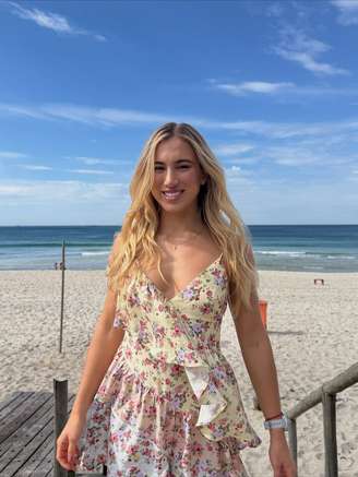 A influenciadora Manu Cit, de 21 anos.