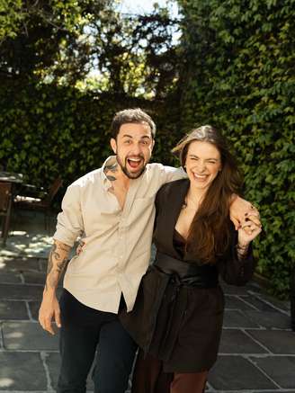 Luca Scarpelli e a noiva, Gabi Moretti