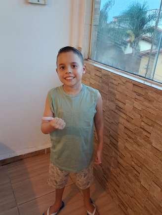 Lucca Gabriel nasceu com cardiopatia congênita