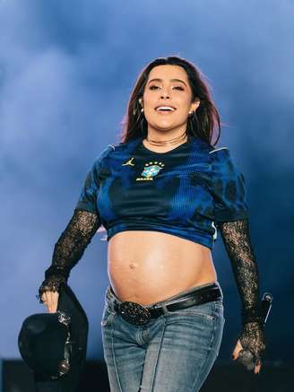 Por orientação médica, Lauana Prado precisou cancelar último show antes de licença-maternidade