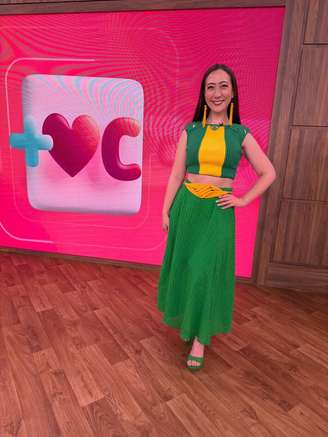 Juliane Massaoka começou trabalhando nos bastidores da Globo antes de comandar quadro no 'Mais Você'