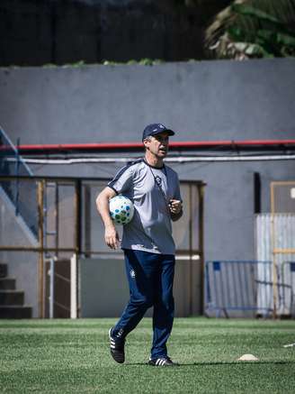 Léo Condé, técnico do Remo. 