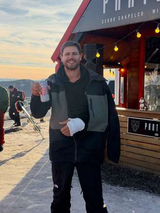 Jonas sofre fratura durante primeira experiência no esqui
