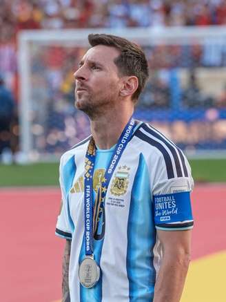 Lionel Messi, craque argentino, após o fim da decisão da Copa do Mundo de 2026
