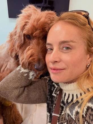 Angélica compartilhou um desabafo após Gringa, sua cachorra de nove anos, receber um diagnóstico delicado