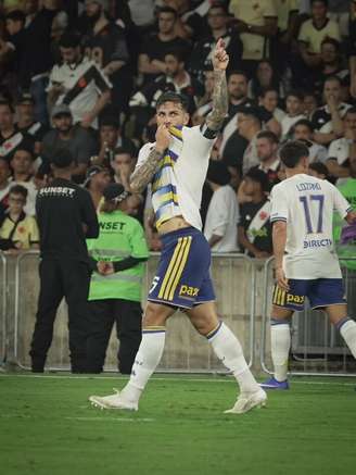 Leandro Paredes marcou o gol da classificação do Boca Jrs no Maracanã.