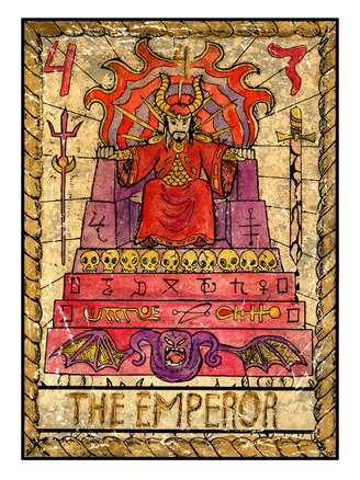 No tarot carta do Imperador rege o período