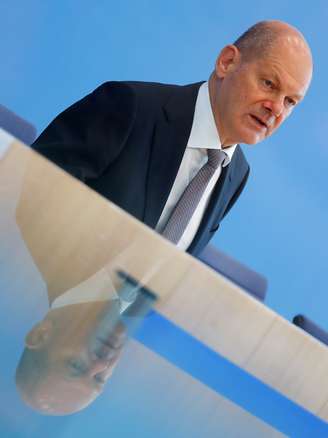 Ministro das Finanças alemão, Olaf Scholz. REUTERS/Fabrizio Bensch/Pool