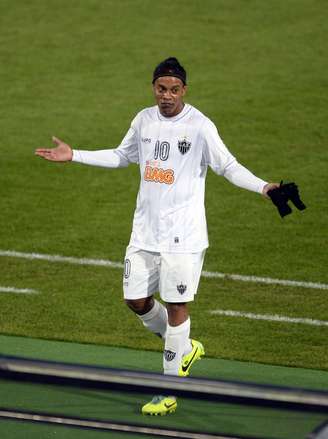 <p>Ronaldinho está sem contrato com o Atlético-MG</p>