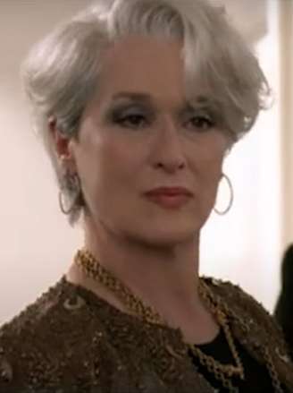 Meryl Streep em cena do filme 'O Diabo Veste Prada'