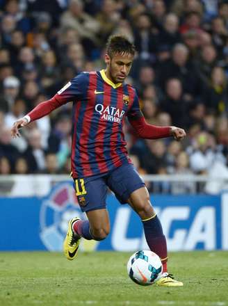 <p>Neymar foi discreto, mas sofreu pênalti que mudou história do jogo</p>