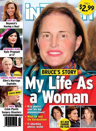 Bruce Jenner aparece "como mulher" em capa de revista 