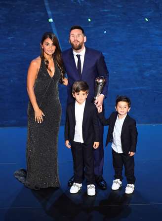 Messi com a esposa, Antonella Roccuzzo, e seus filhos
23/09/2019
REUTERS/Flavio Lo Scalzo