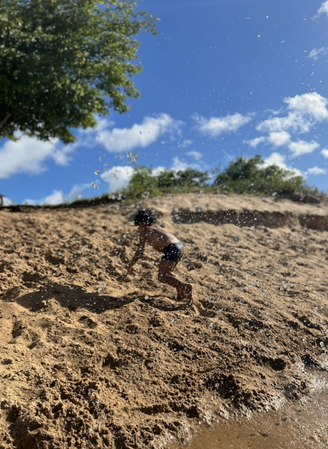 Margem do Rio São Francisco, aldeia Xokó.