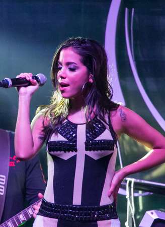 <p>Anitta fez um show na boate WS Brazil, em Curitiba</p>