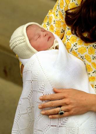 Princesa real ainda não tem nome divulgado para a imprensa