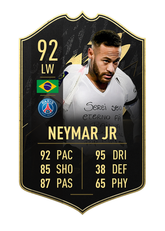Card de Neymar Jr homenageia Marília Mendonça em FIFA 22